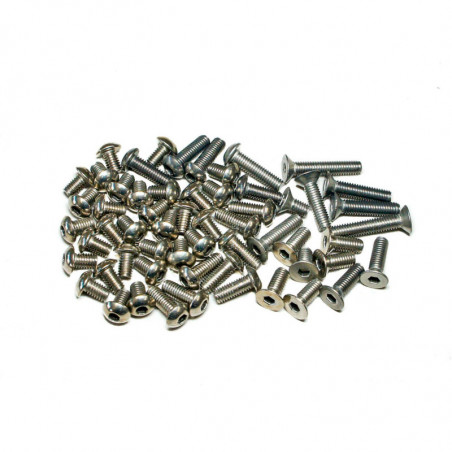 SET TORNILLERIA TITANIO MTC2 MUGEN -A2815