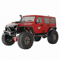 COCHE CRAWLER ROCK CRUISER 1/10 RGT86100-R V2 4X4 WATERPROOF ROJO RTR