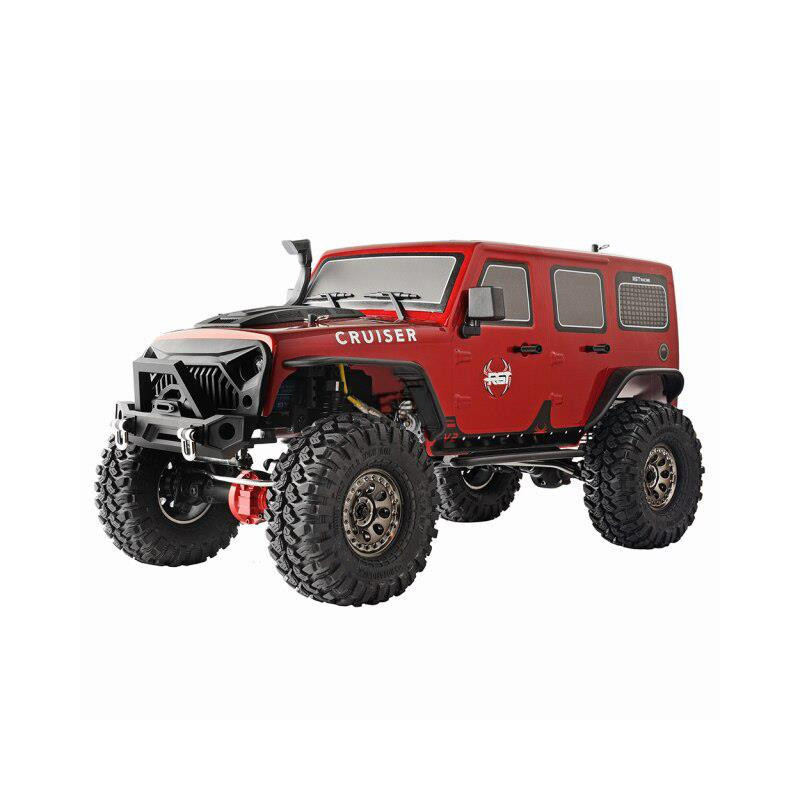 COCHE CRAWLER ROCK CRUISER 1/10 RGT86100-R V2 4X4 WATERPROOF ROJO RTR