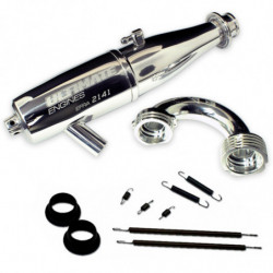 COMBO COCHE 1/8 OFF ROAD MBX8R + MOTOR MXR + ESCAPE COMPLETO 2141