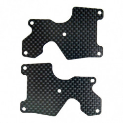 PLACA CARBONO TRAPECIO TRAS. MBX8R (1,2mm) (2u.) - E2181