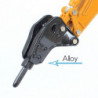 EXCAVADORA CON MARTILLO HUINA 1711 1/50 ESTATICA