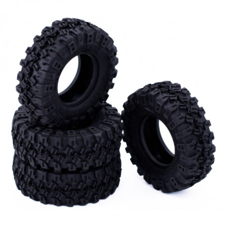 NEUMATICOS 1.0\ \"A\"" + INSERTS AXIAL SCX24 (4u)"""