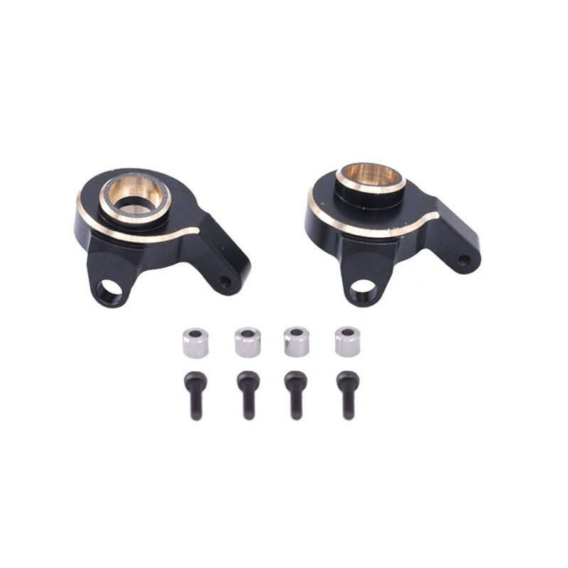 MANGUETAS PESADAS AXIAL SCX24 7G NEGRO DORADO (2u)