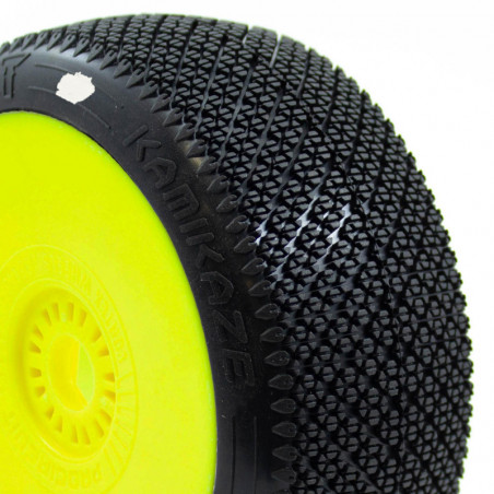 KAMIKAZE v2 BUGGY C1 (SUPER SOFT) EN LLANTA AMARILLA (2pcs.)