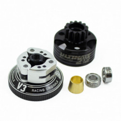KIT EMBRAGUE ALU. COMPAK V3 B11 + CAMPANA Z13 Y ROD.