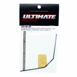 BARRA ESTABILIZADORA ULTIMATE DEL. 2,4mm MUGEN, ASSOCIATED, XRAY (1u.)