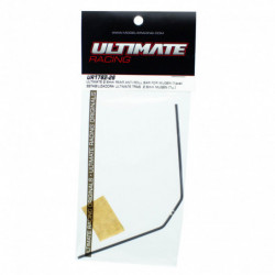 BARRA ESTABILIZADORA ULTIMATE TRAS. 2,6mm MUGEN, ASSOCIATED, XRAY (1u.)