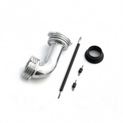 CODO ESCAPE CONICO 21 ON ROAD 34mm 90/90