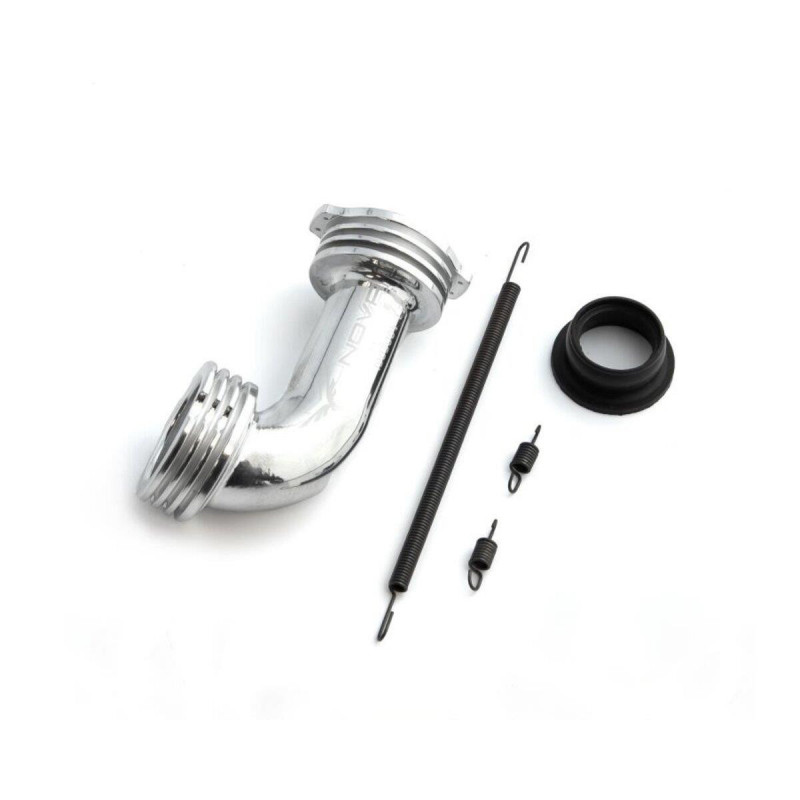 CODO ESCAPE CONICO 21 ON ROAD 34mm 90/90