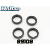 Tuercas precarga amortiguador 20mm aluminio para Hobao Hyper