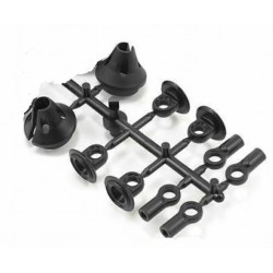 Kit anillas y rótulas amortiguador 20mm para Hobao Hyper