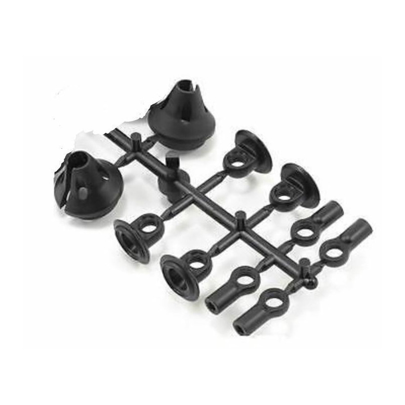 Kit anillas y rótulas amortiguador 20mm para Hobao Hyper