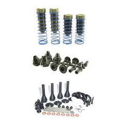 Amortiguadores delanteros y traseros 20mm (4) para Hobao Hyper