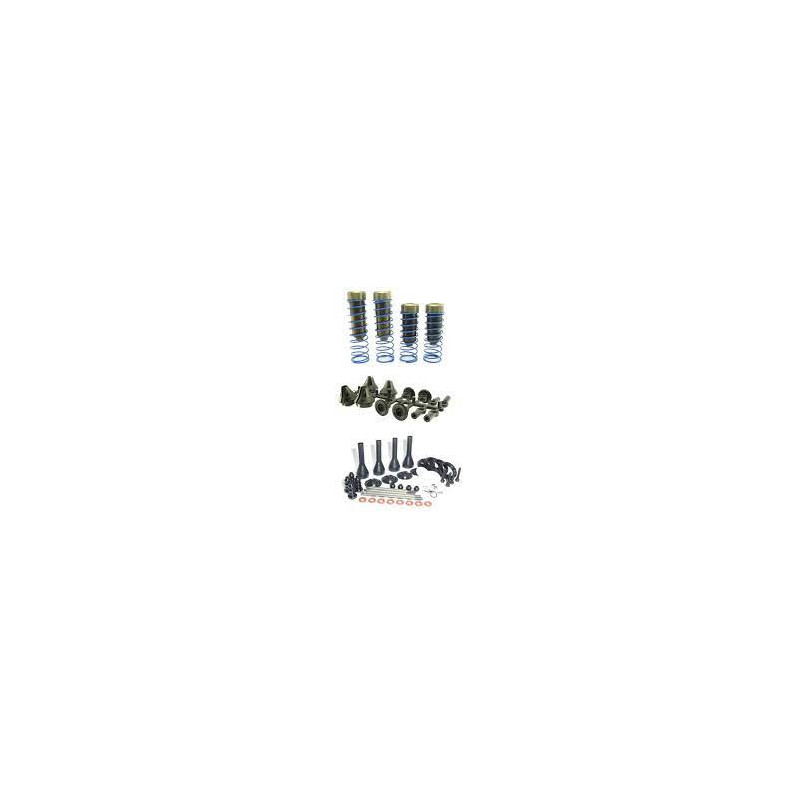 Amortiguadores delanteros y traseros 20mm (4) para Hobao Hyper