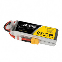 TATTU FUNFLY SERIES 2300 mha 14.8V 75C 4S1P WITH XT60 - TAA23004S75X6
