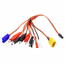 CABLE CARGA MULTICONECTORES CON XT90