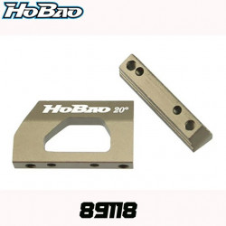 Bancada Aluminio motor nitro 20 grados para Hobao Hyper 9