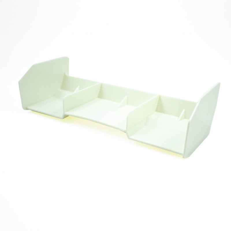 ALERON TRASERO PLASTICO 1/8 BUGGY BLANCO ULTIMATE