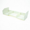 ALERON TRASERO PLASTICO 1/8 BUGGY BLANCO ULTIMATE