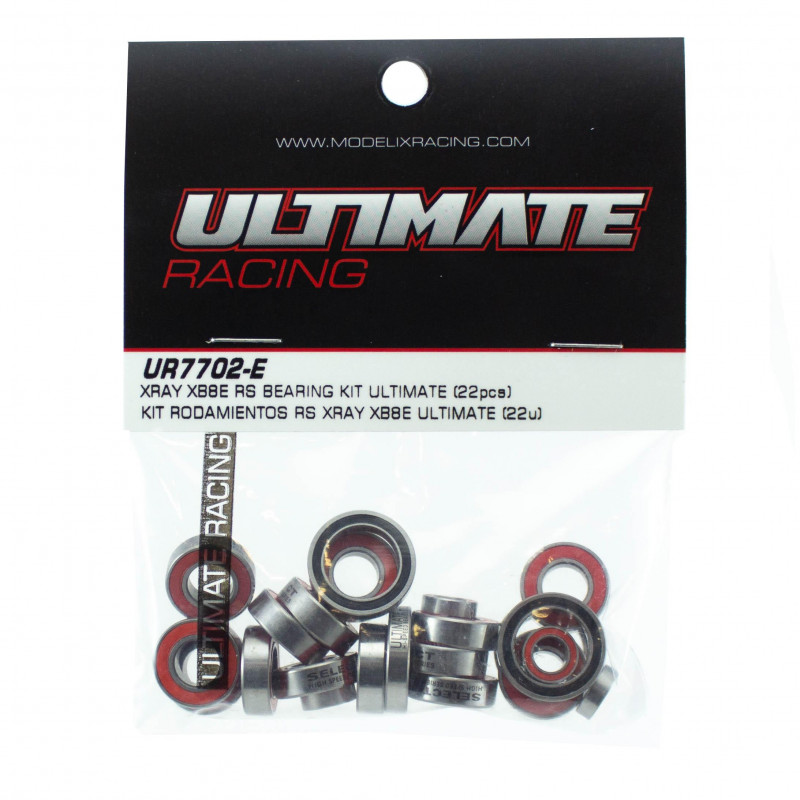 KIT RODAMIENTOS RS XRAY XB8E ULTIMATE (22u)