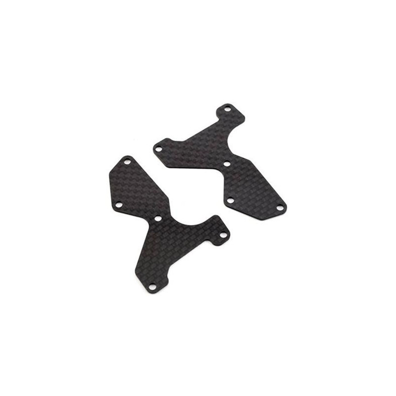 PLACA CARBONO TRAPECIO DEL. MBX8/8R (1,2mm) (2u.) - E2155