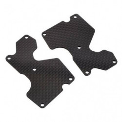 PLACA CARBONO TRAPECIO TRAS. MBX8 (1,2mm) (2u.) - E2157