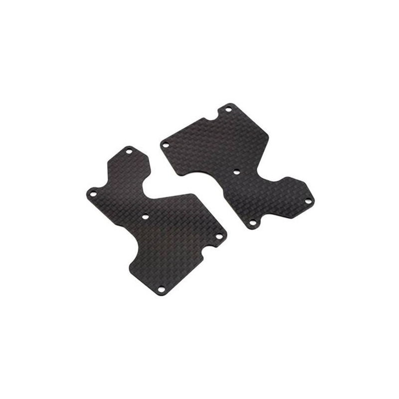 PLACA CARBONO TRAPECIO TRAS. MBX8 (1,2mm) (2u.) - E2157