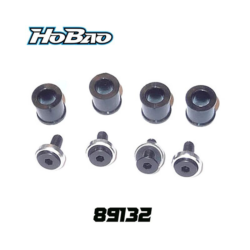 Casquillos de goma y tornillos arandelas aluminio para Hobao SS/ VS/ SST/VS2