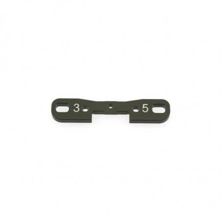 Soporte trasero inferior CNC aluminio 7075 para Hobao Hyper9