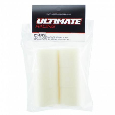 ESPUMAS FILTRO SIN ACEITAR ULTIMATE AIRMAX (6u.)