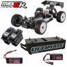 COMBO COCHE 1/8 OFF ROAD MBX8R + 2X SRT-9027 + BATERIA RECEPTOR UR4451 + COMBO CAJA ARRANCADORA UR4501C
