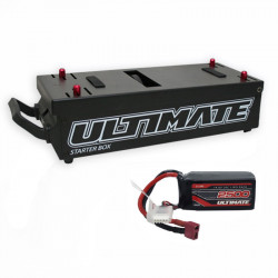 COMBO COCHE 1/8 OFF ROAD MBX8R + 2X SRT-9027 + BATERIA RECEPTOR UR4451 + COMBO CAJA ARRANCADORA UR4501C