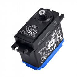 SERVO SRT W45 HV DIGITAL WATERPROOF CAJA METALICA 45KG 0.18S 1/8 CRAWLER TRAXXAS