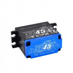 SERVO SRT W45 HV DIGITAL WATERPROOF CAJA METALICA 45KG 0.18S 1/8 CRAWLER TRAXXAS