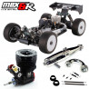 COMBO COCHE 1/8 OFF ROAD MBX8R + MOTOR MXR + ESCAPE COMPLETO 2141