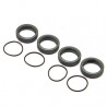 Tuercas precarga CNC 7075 amortiguador 20mm x4 uds. - SS - VS - VS2