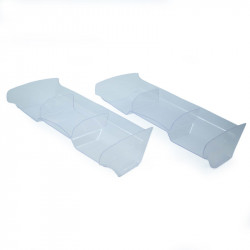 ALERON TRASERO LEXAN 1/8 1,5mm CON PEGATINAS (2u.)
