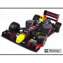 F1 'Type-6R' 1/10 Clear Body, Light Weight