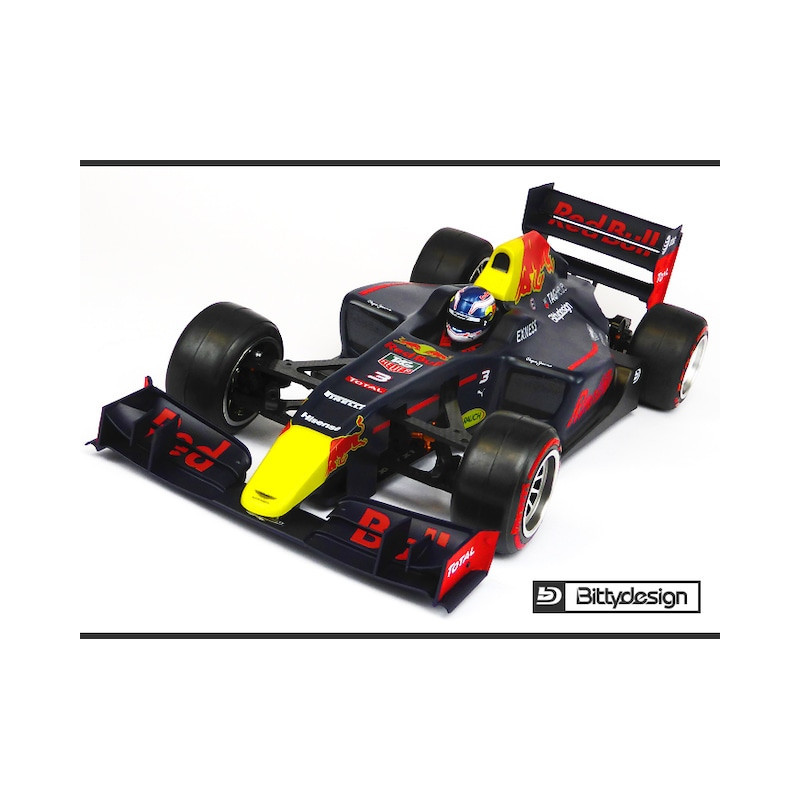 F1 'Type-6R' 1/10 Clear Body, Light Weight