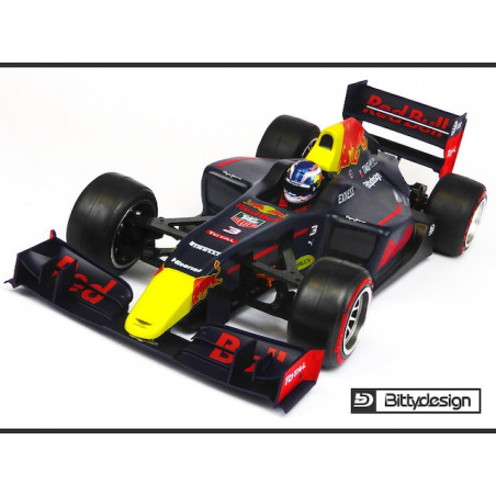 F1 'Type-6R' 1/10 Clear Body, Light Weight