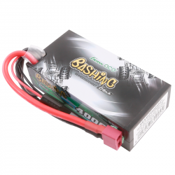 GENS ACE G-TECH 4000 mAh 7.4V 60C 2S1P WITH T-DEAN BASHING SERIES - GEA402S60D48GT