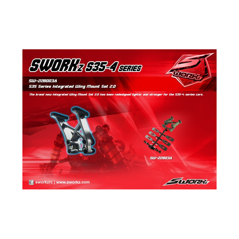 SOPORTE ALERON V2 SWORKZ S35-4