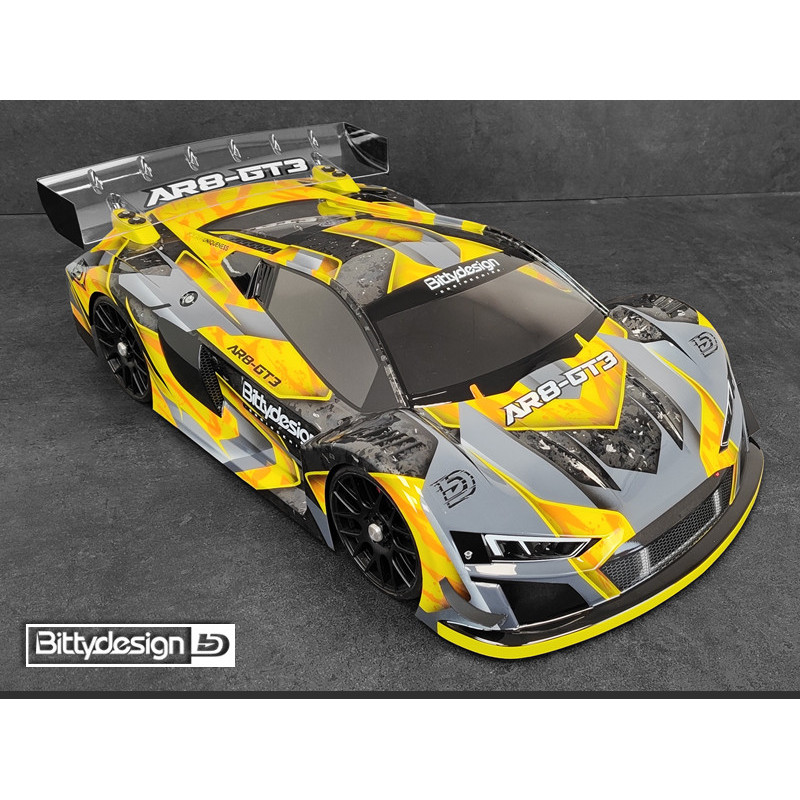 CARROCERIA AR8-GT3 1/8GT sin pintar sin cortar