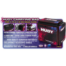 HUDY 1/10 & 1/8 CARRYING BAG + TOOL BAG - EXCLUSIVE EDITION