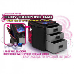 HUDY 1/10 & 1/8 CARRYING BAG + TOOL BAG - EXCLUSIVE EDITION