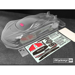 SEVEN65 1/7 CLEAR BODY FOR ARRMA 1.5MM INFRACTION HOBAO VT2