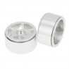 LLANTAS CNC AXIAL SCX24 ALUMINIO STARFISH-PRO BEADLOCK BLANCO (4u)