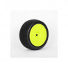 1:8 TRUGGY TWISTER SOFT PRE-MOUNTED YELLOW 2PCS B1COMPOUND