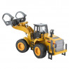 BULLDOZER CON PINZA  HUINA 1914 1/40 ESTATICA